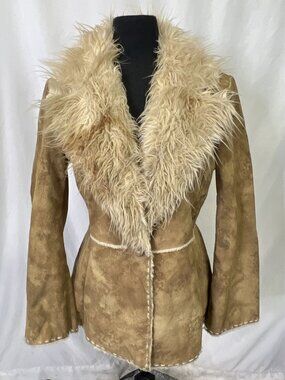 Vintage~Guess~ Suede/Leather Penny Lane Jacket~Size M